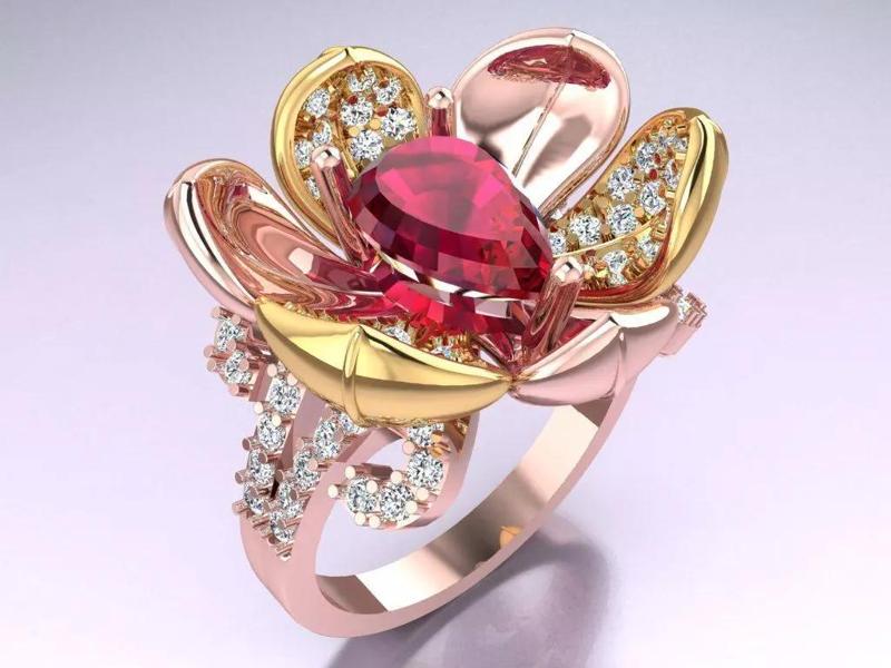 Diamond Ring - Womens Rings - GN241