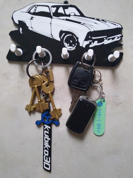 CHEVY SERIE 2 WALL KEYCHAIN HOLDER