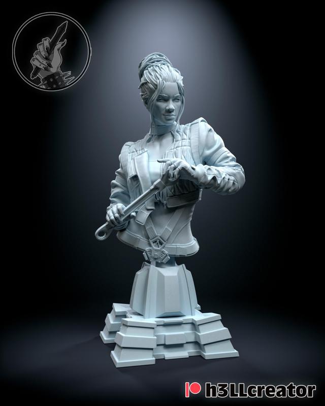 Bust of Panam Palmer