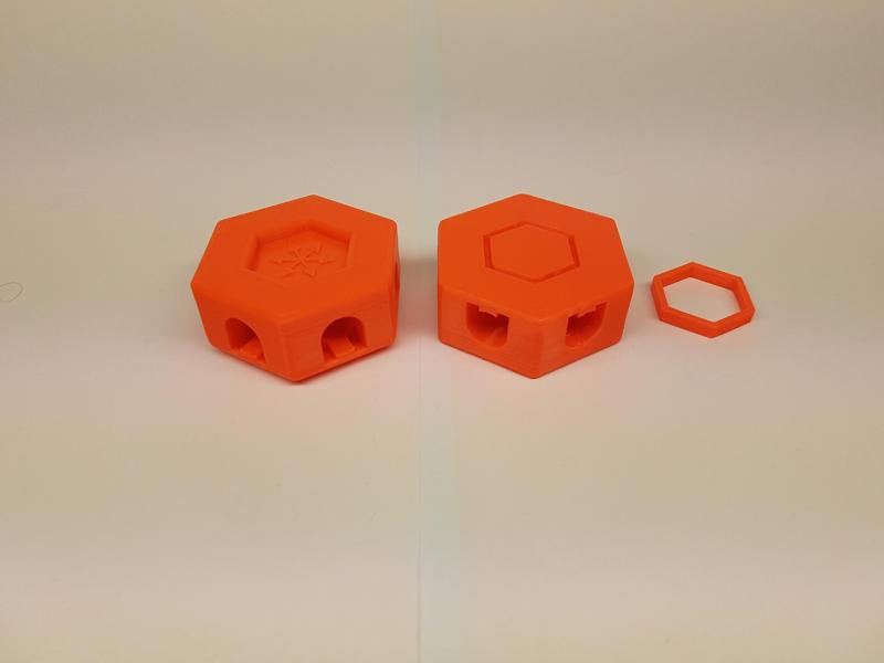 Height stone 2.5cm with crossing Gravitrax compatible marble run