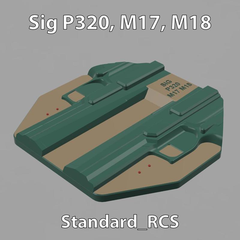 Sig P320, M17, M18 Holster Mould