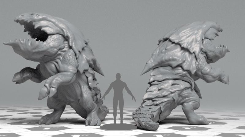 Bullete - DnD Monster - 3 Poses 3D print model