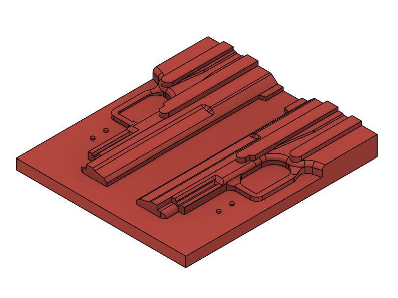 Canik TTI Combat Holster Vac Press Mold