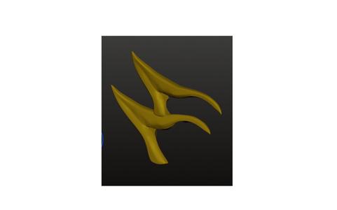 Rumi Golden Earpiece