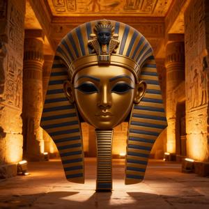 Pharaoh Tutankhamun Mask – High Detail 3D Print Model STL