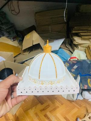 Ajmer Sharif Dargah miniature, mosque, Dome