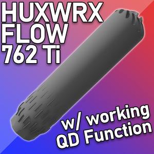 HUXWRX Flow 762 Ti w/ working Quick Detach Muzzle Break