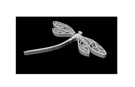 Dragonfly earring or pendant