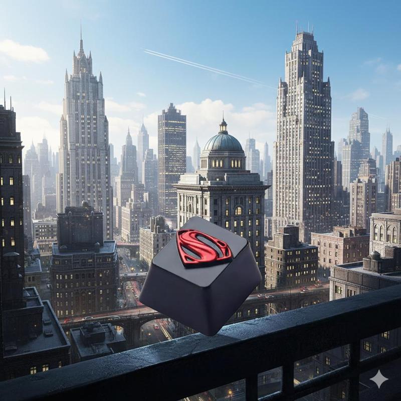 DC: Superman Logo Keycap