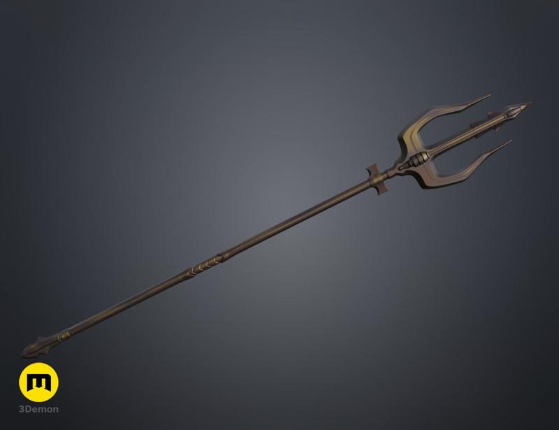 King Nereus Trident from Aquaman