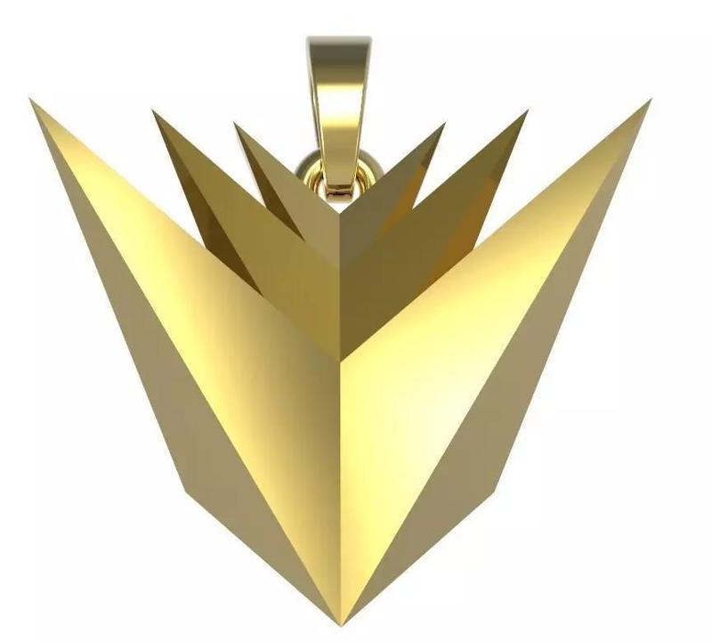 Verge XVG Pendant - CoinMarketCap - 3D model