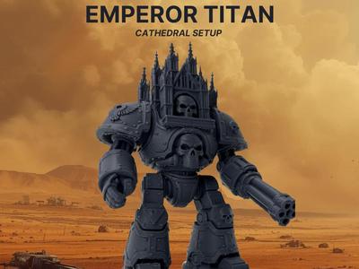 Kathedralen Imperator Titan – wh40k interpretation