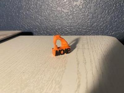 Delicate arch keychain