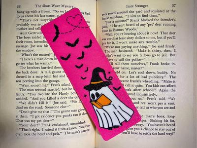 Ghost Reading Bookmark