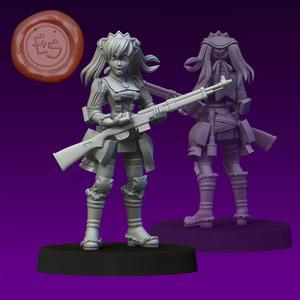 Alicia Melchiott - Valkyria Chronicles - 32mm Miniature