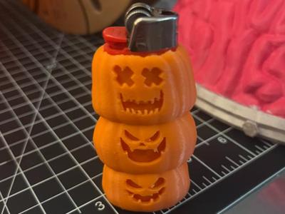 Halloween Bic Lighter