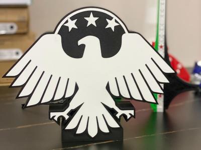 NEW SYRIAN IDENTITY LIGHT BOX