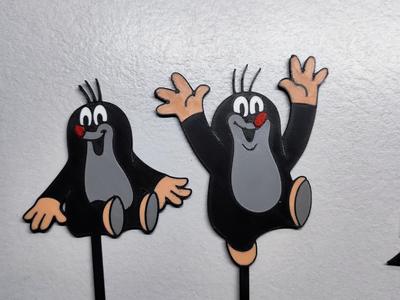 Little Mole topper / Krteček zápich