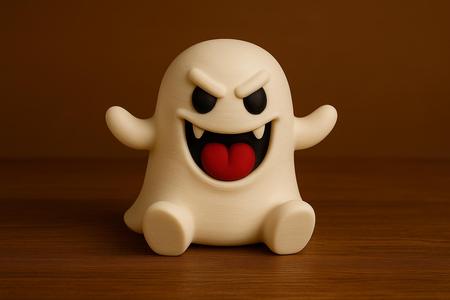 Evil halloween ghost decoration