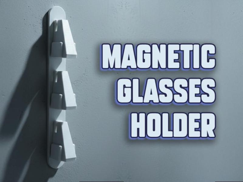 Magnetic Glasses Holder