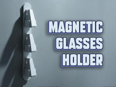 Magnetic Glasses Holder
