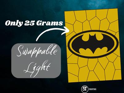 Batman light (swappable glass)