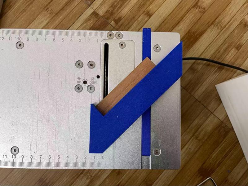 45-degree cutting adapter for Yiree S8 table saw