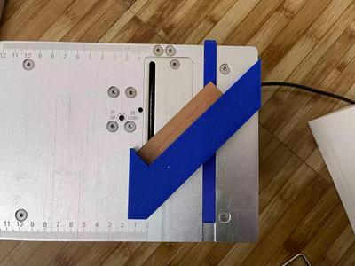 45-degree cutting adapter for Yiree S8 table saw