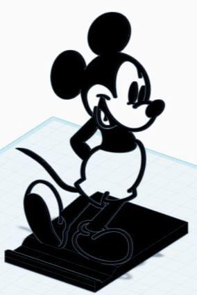 mickey mouse phone holder