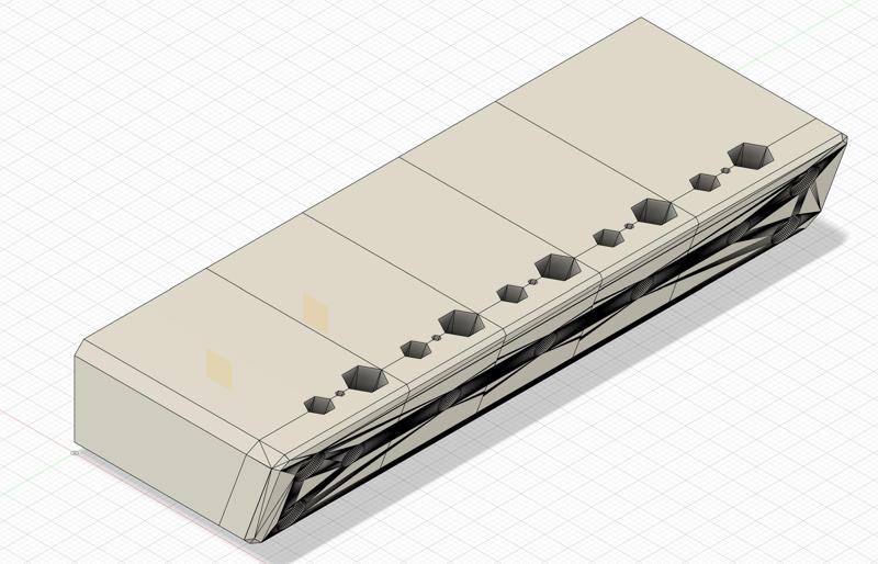 Toolchanger Cable Guide for 5 tools