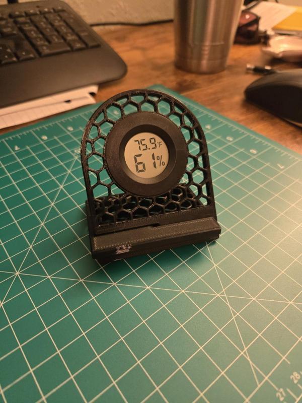 Desktop Hygrometer Holder
