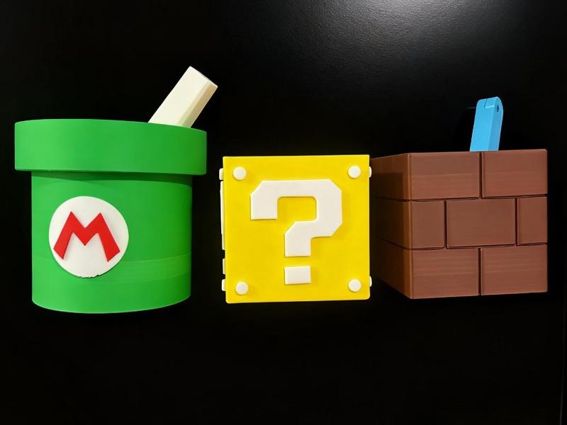 Mario Series Magnetic Storage Box
