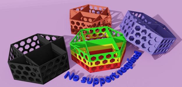 Hexagone box (no support needed)
