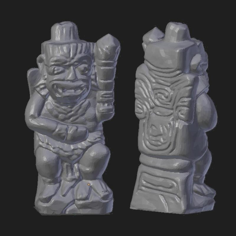 TTRPG Barong Guard nosupport Easyprint