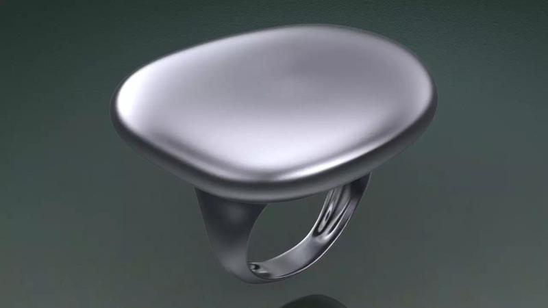 irregular bump ring