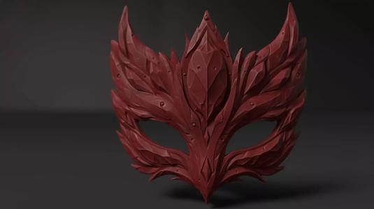 3D model of mask for 3D printing