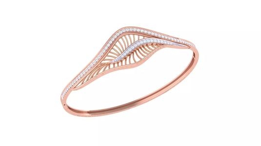 Mesh Wire Women Light wt Diamond Bracelet 3dm renders