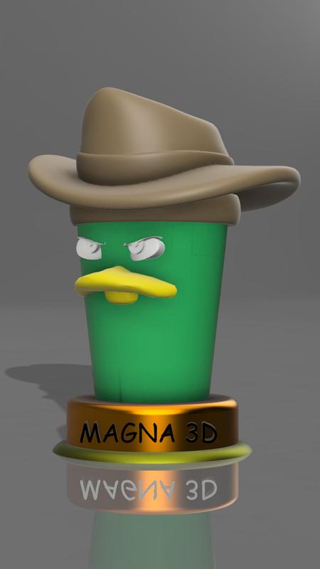 Perry the Platypus Milkshake Tumbler