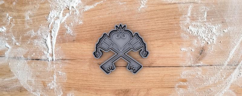 Kingdom hearts cookie  cutter from Kingdom Hearts