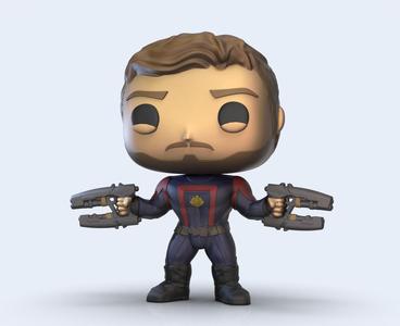 STAR LORD GUARDIANS OF THE GALAXY FUNKO POP VERSION