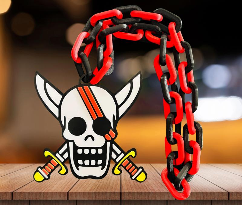SHANKS ONE PIECE CHAIN