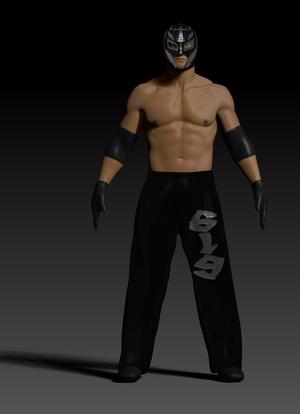MYSTERY KING (WWE) FANART