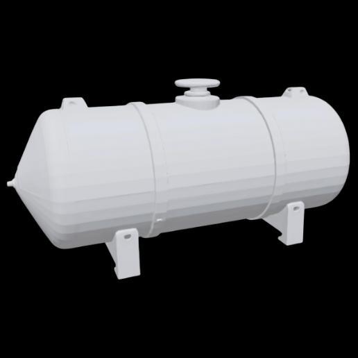 Industrial Propane Tank with Tapered End