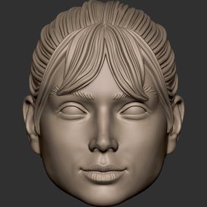 Ana De Armas custom action figure head