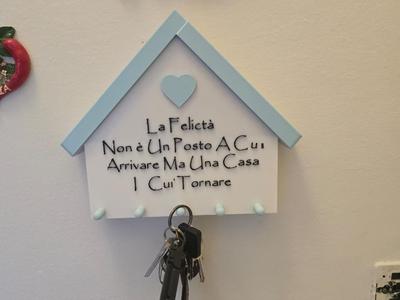 House-Shaped Wall Key Holder – Customizable