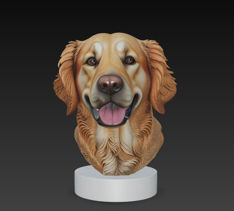 COLLECCIONABLE Golden Retriever DOG BOSS