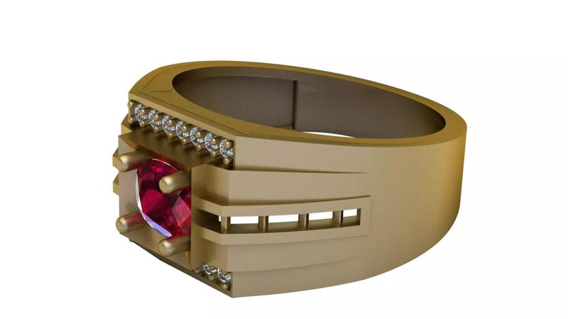 CHINESE DRAGON ring  PANDANT 3D PRINTABLE MODAL