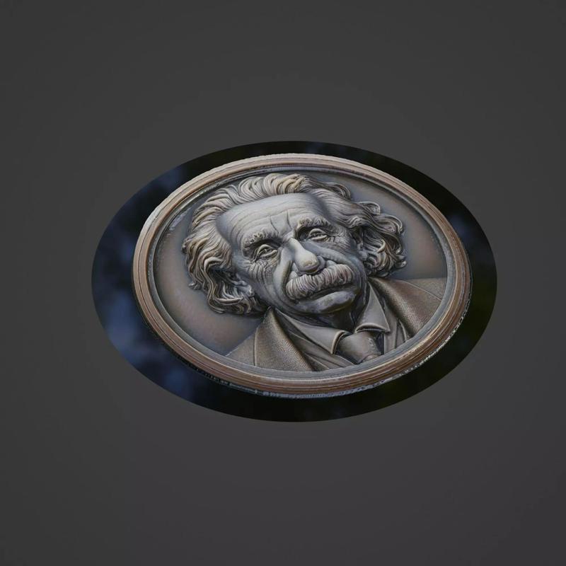 Albert Einstein Medallion
