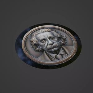 Albert Einstein Medallion