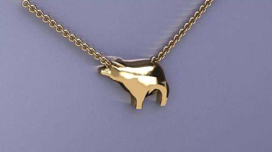 pig pendant